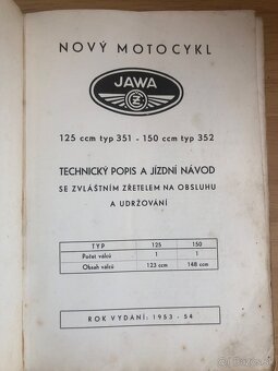 Jawa-ČZ 125,175 návod k obsluhe a údržbe. - 3