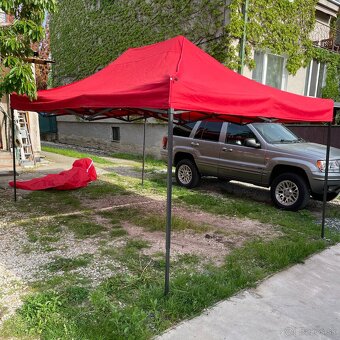 Predám nožnicový stan 3x4,5m – oceľová konštrukcia - 3