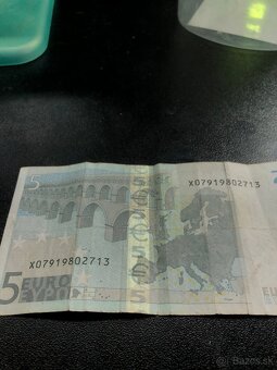 5€ stará bankovka - 3