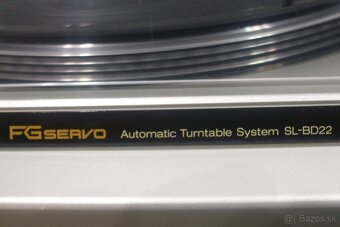 Gramofon TECHNICS SL-BD22, stroboskop, FG SERVO, vyr. Japan - 3