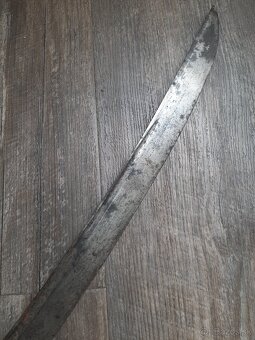Stara šabla použivana kolo roku 1800 - 3
