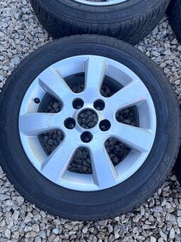 Orig. Hliníkové disky Opel R15 5x110 - 3