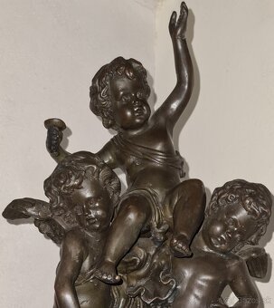 Bronzova socha 3 cherubinov - 3