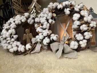 Vianočný veniec -Jednoduchá nádhera - 3