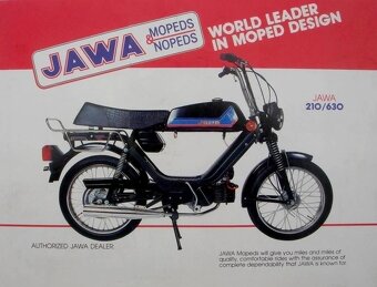 Jawa 210 sport babetta vyvoz USA - 3