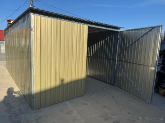 Plechove garaze druha treda - Doprava a montáž: ZDARMA po ce - 3
