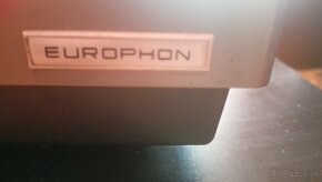 gramofon s kazetovym prehravacom EUROPHON - 3
