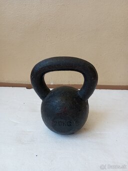 Železný/Liatinový Kettlebell LIFEFIT 20 kg - 3