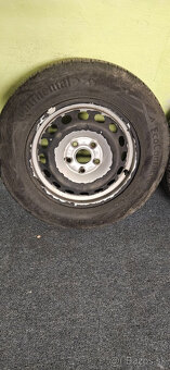 Plechové diely 5x112 R15 +Pneu 195/65R15 letné - 3