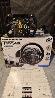 Predám Thrustmaster T300 RS GT + T-LCM PEDALS + Ferrari F1 - 3