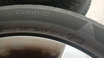 Original Peugeot hlinikove disky R16 s pneu 205/55 R16 letne - 3
