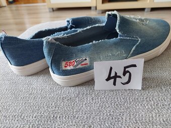 Pánske jeans tenisky 45 - 3