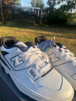 New Balance 550 White Black - 3