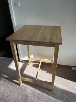 Barový stôl IKEA Björkudden + 2x barové stoličky IKEA Ingolf - 3