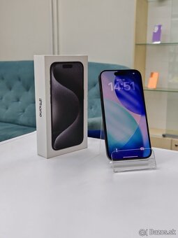 📱 iPhone 15 Pro 256GB | Veľmi pekný, zachovalý kúsok - 3