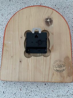 Nástenné hodiny drevené - 3