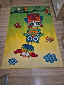 Predám koberec s detským motívom v zelenej farbe, 160x230cm - 3