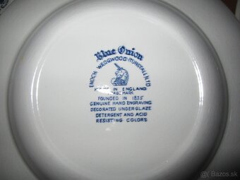 Anglický porcelán - sada tanierov CIBULÁK - 3