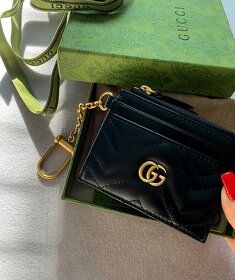 Gucci Marmont Keychain peňaženka / cardholder - 3