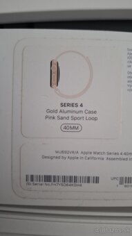 Apple watch 4 gold pink - 3
