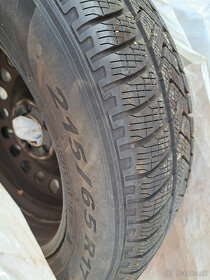 Predám Zimnú sadu na VW Tiguan, Kodiaq 17" tky, PIRELLI - 3