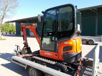 4.600€ - Kubota KX 018-4 s přívěsem v perfektním stavu - 3