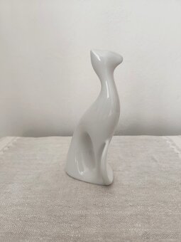 Royal dux mačka brusel porcelánová soška - 3
