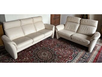 Luxusní kožená sedací souprava 3+2+1, 2883 - 3