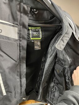 Berik - Motorkárska bunda s ermovložkou - veľkosť 56 / XL - 3