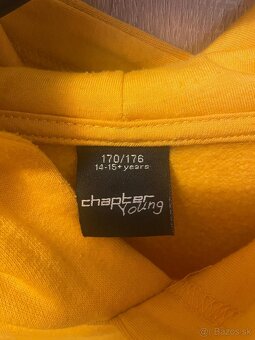 Žltá mikina 170/176 - 3