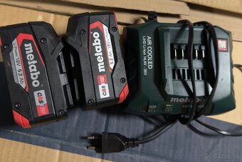 Metabo baterie 5.2Ah 18v plus nabijacka - 3
