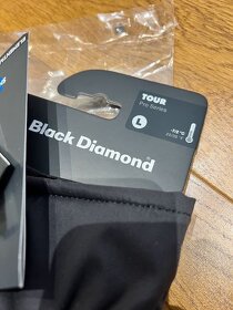 Black Diamond Tour čierne rukavice veľ. L - nové - 3