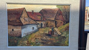 Stary dvor, olejomalba - 3