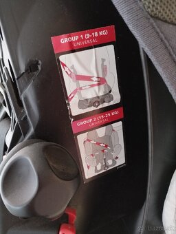 Predám autosedacku 9-25kg - 3