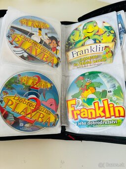 56 ks DVD s rozprávkami, všetko originály aj s HAMA obalom - 3
