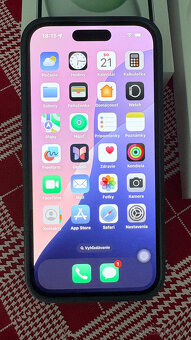 iphone 15 128gb green- zeleny perfektny stav. - 3