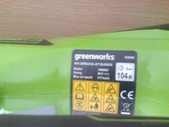 Predam aku fukar Greenworks,bateriu,nabijacku - 3