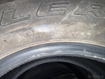 Pneu Bridgestone 265/65R17 M+S - 3