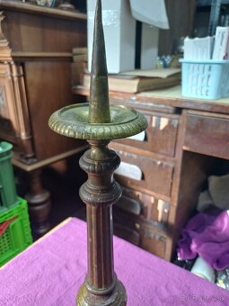 Predám starožitný svietnik - 3