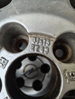 Predám 5x110 195/60 R15 - 3