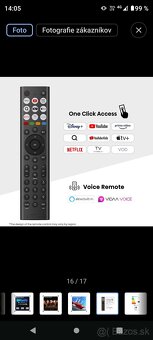 Predám tv Hisense Qled 58E7Q - 3