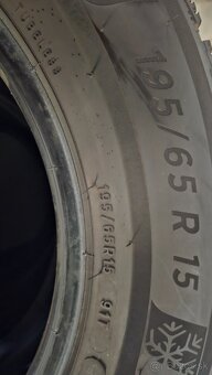 Zimné pneumatiky 195/65 r15 michelin alpin 6 - 3