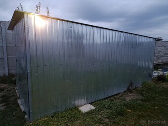 NAJLACNEJSIA 3x5 plechova pozinkovana garaz - 3