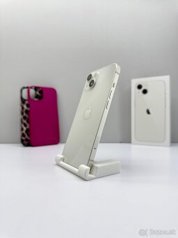 iPhone 13 WHITE 128GB TOP STAV NOVÁ BATÉRIA 100% - 3