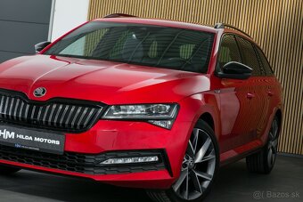 Škoda Superb 1.4TSI iV 160kW DSG Sportline Matrix Tažné DCC - 3