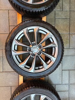 DEZENT 5x114.3 R17 Hankook 225/45 zimne DOT2124 - 3