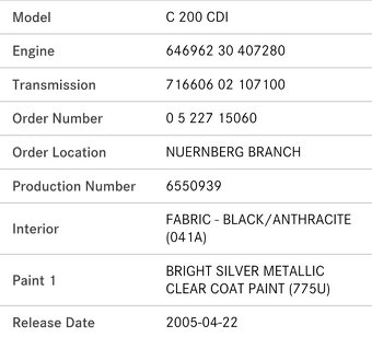 Mercedes benz CL 203 M646 - 6ti kvalt manuální převodovka - 3
