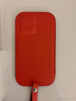 iPhone 12 Pro Max Leather Sleeve Magsafe Kožené púzdro Nové - 3