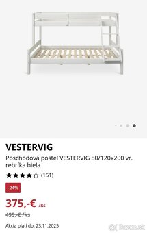 Detská poschodová posteľ - 3