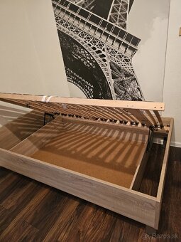 Posteľ 120x200 s roštom a matracom - 3